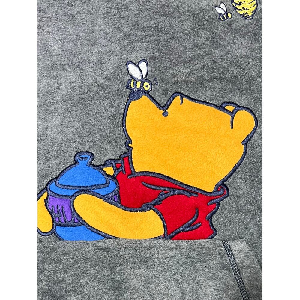 Vintage Winnie the Pooh fleece hoodie, Disney Store XL, Bee a Friend0 - Picture 2 of 10